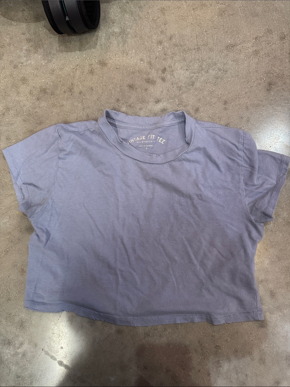 Aeropostale dusty blue Vintage Fit Tee